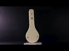 Cajas de banjo de cáscara dura con 5 cerraduras de tamaño estándar y interior con relleno de espuma