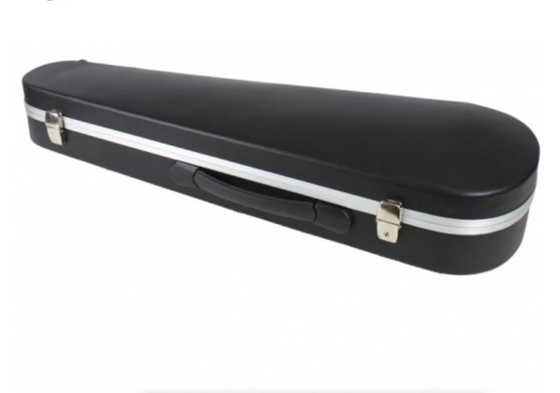 Negro difícilmente Shell Violin Case de la caja del violín del estuche rígido del violín del ABS