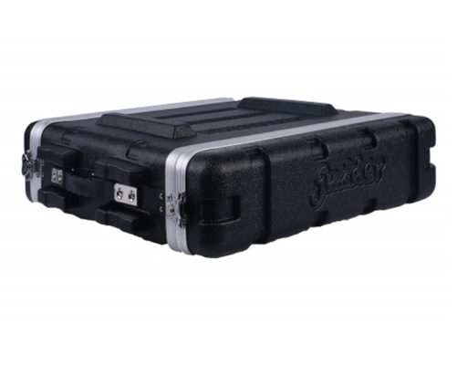 ABS del PA caja del estante de 19 pulgadas/marco de refuerzo de aluminio del caso 2u del vuelo