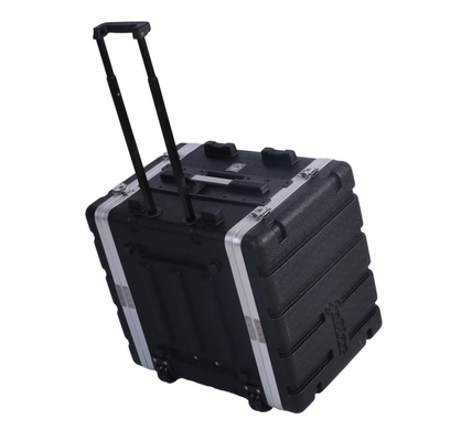 Caja ligera del módulo de rodillos caso/8u del soporte de estante del vuelo del ABS