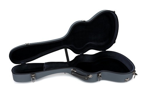 39 pulgadas Matte Fiberglass Guitar Hard Case con la mochila atan con correa Linner de seda