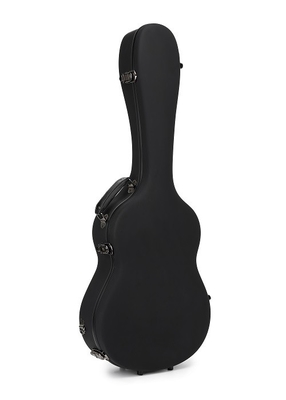 Estuche rígido del PVC Matte Black Leather Fiberglass Guitar con las correas de la mochila