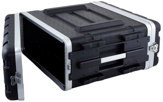 Caja del estante de 19 ABS de la pulgada 4U con los agujeros de ventilación desprendibles de las puertas