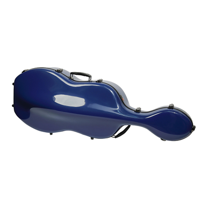 Estuche rígido durable del violoncelo de la fibra de vidrio del color azul con el peso ligero de las ruedas