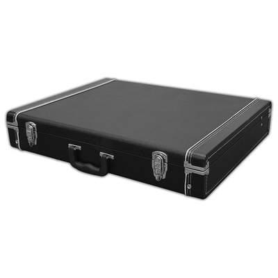 Manija que lleva rellenada soporte de la guitarra de la caja del estante de la guitarra de Hardshell de la madera contrachapada