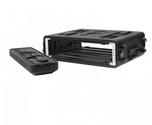 PE 10&quot; caja baja del estante de la profundidad 2U con almacenamiento del micrófono