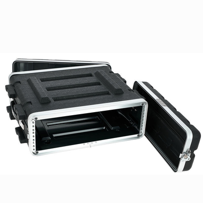 La torsión de la caja del estante de 19 pulgadas del ABS 3U de DJ /PA cierra x 4 480X480x133MM