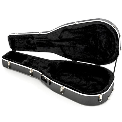 Los ABS negros hacen espuma caja de la guitarra de Dreadnought/Shell Guitar Case Acoustic dura
