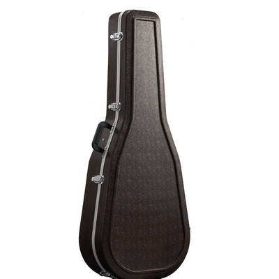 Los ABS negros hacen espuma caja de la guitarra de Dreadnought/Shell Guitar Case Acoustic dura