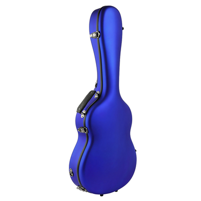 Resistencia de la rotura del caso de Matte Blue Fiberglass Classical Guitar alta