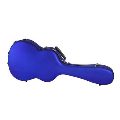 Resistencia de la rotura del caso de Matte Blue Fiberglass Classical Guitar alta