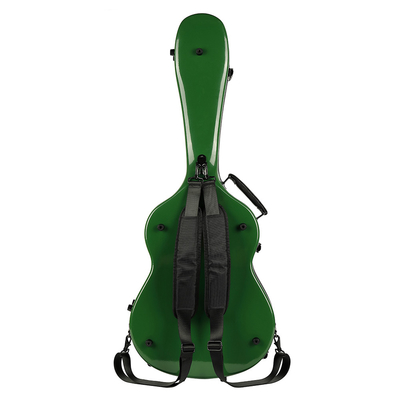 Shell Guitar Case dura clásica verde presión anti de la fibra de vidrio de 39 pulgadas