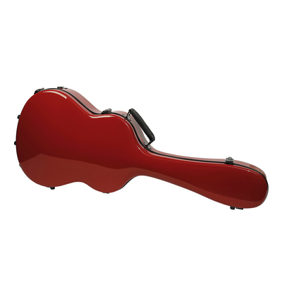 Caja clásica de la guitarra de la fibra de vidrio de 39 pulgadas la mejor roja