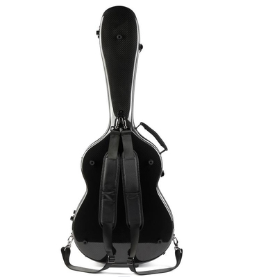 Estuche rígido de la guitarra acústica del carbono del aire para la manija rígida del viaje
