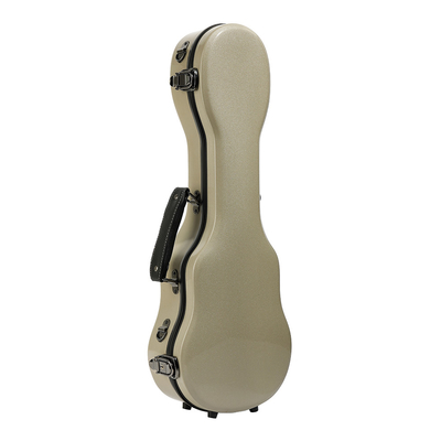 Guarnición suave del terciopelo del estuche rígido del ukelele del soprano de la fibra de vidrio de 10 colores
