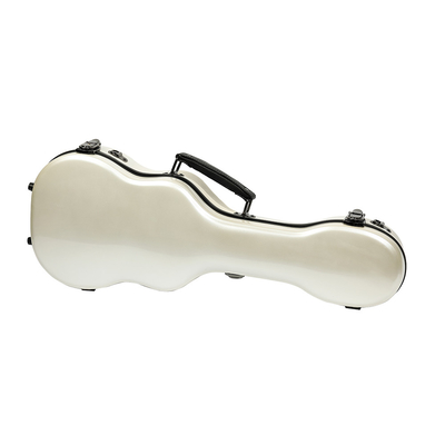 Prenda impermeable de marfil de Hardshell de la fibra de vidrio del estuche rígido del ukelele del concierto