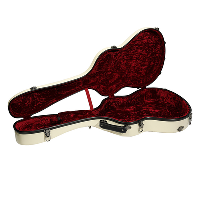 Estuche rígido de marfil de la guitarra del vidrio de fibra/Shell Guitar Case Acoustic dura