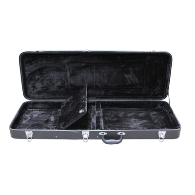 Madera contrachapada Bass Guitar Hard Case Black eléctrico del ALCANCE 220 o modificar color para requisitos particulares