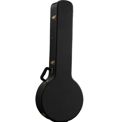 La caja del banjo de Hardshell de la espuma y de la felpa estuche rígido del banjo de la madera contrachapada de 3 milímetros reforzó