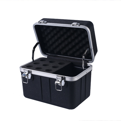 Caja del estante del vuelo de la caja MIC9 del micrófono del ABS/caja de viaje del soporte de estante