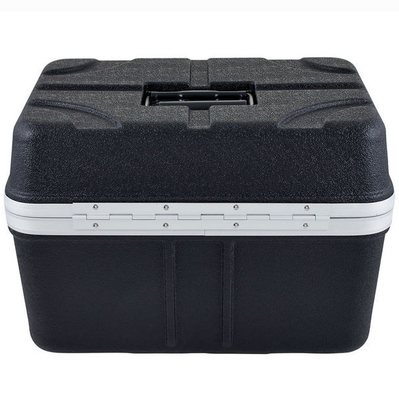 aluminio y espuma del caso del vuelo del micrófono inalámbrico del ABS 12pcs