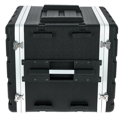 10U ABS Amp Amplificador de 19 pulgadas Caja en rack Puerta doble