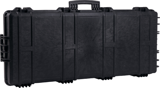 ALCANCE negro de encargo 220 de la tapa del top de la espuma de la onda de la caja del estante de la guitarra eléctrica del estuche rígido