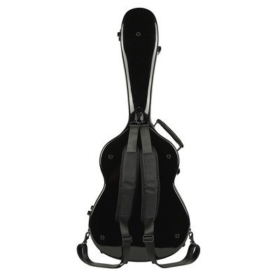 Cajas antis de la guitarra de la fibra de vidrio de la presión para el negro de las guitarras acústicas