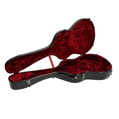 Cajas antis de la guitarra de la fibra de vidrio de la presión para el negro de las guitarras acústicas