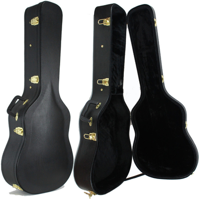 Estuche rígido de madera de Hardshell Dreadnought de la caja del estante de la guitarra