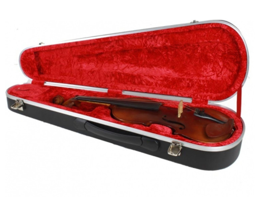 Presión anti moldeada ABS ligero del estuche rígido del violín