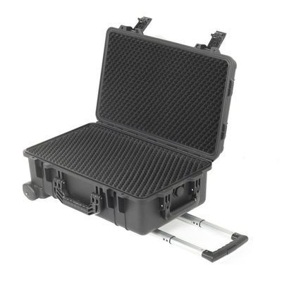 Estuches de transporte de herramientas de PP para aerolíneas IP65 Estuche de carretera con ruedas