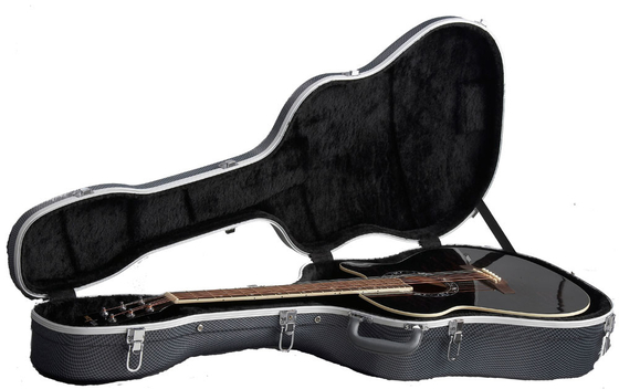 Estuche para rack de guitarra resistente y resistente con bolsillos externos