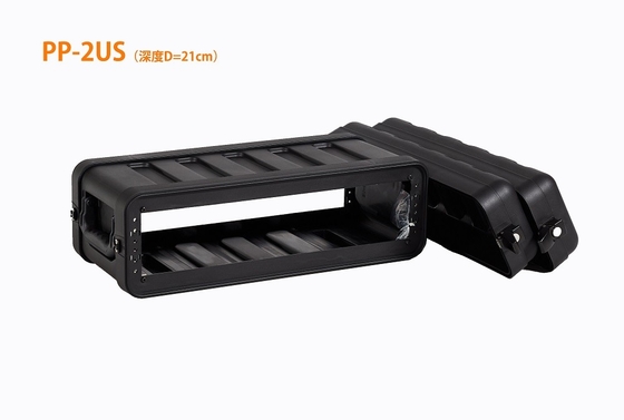 Heavy Duty 19 pulgadas Rack Case Protección contra impactos Fácil de transportar