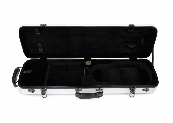 Estuche rígido del violín de la manija del cuero de la garantía de 1 año con la correa de hombro