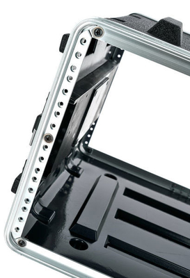 Cuadro de estante ABS 6U con puertas extraíbles para espacios 2U 4U 3U 8U 10U
