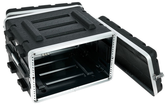 Cuadro de estante ABS 6U con puertas extraíbles para espacios 2U 4U 3U 8U 10U